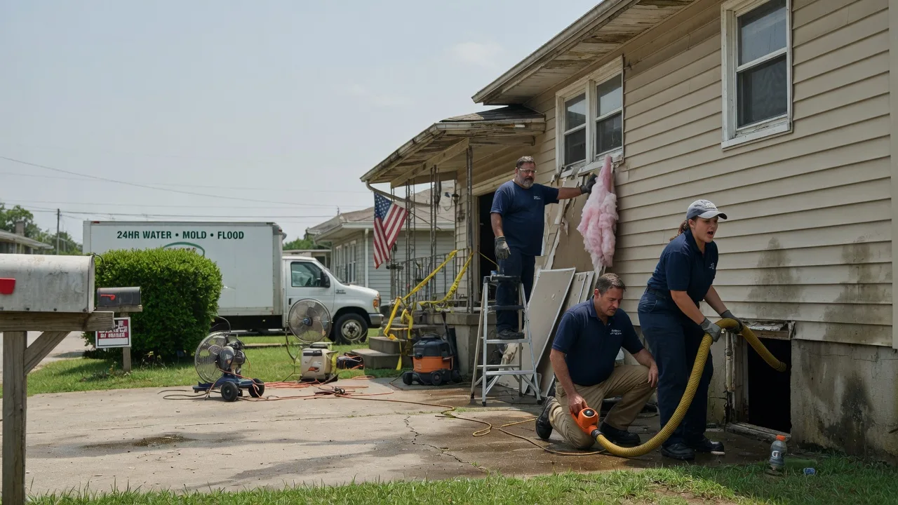 Water Damage Repair in Lawn, TX near me